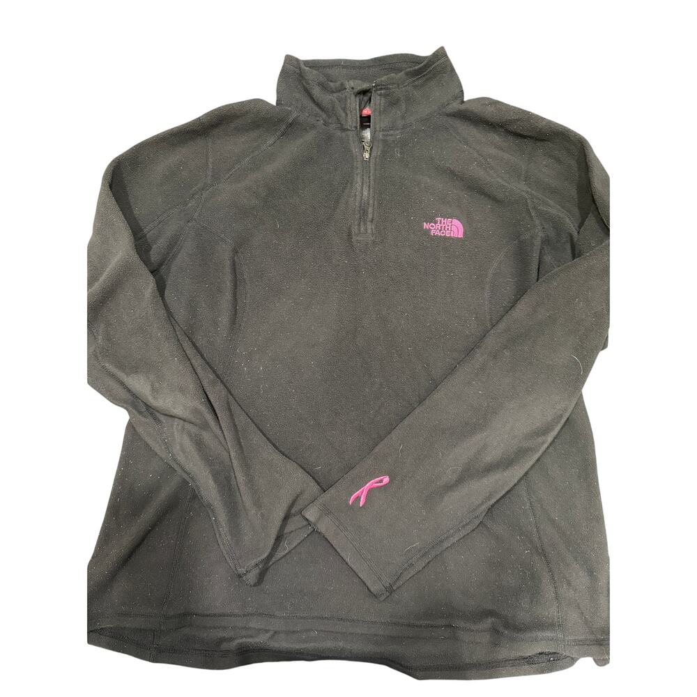 The North Face Breast Cancer Awareness Pink Ribbon Fleece - Black/Pink - Size L